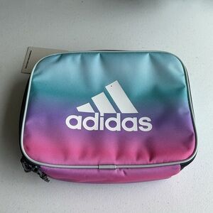 Adidas Black and Gray Luch Bag